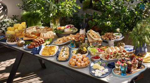 Souvlaki Grazing Table