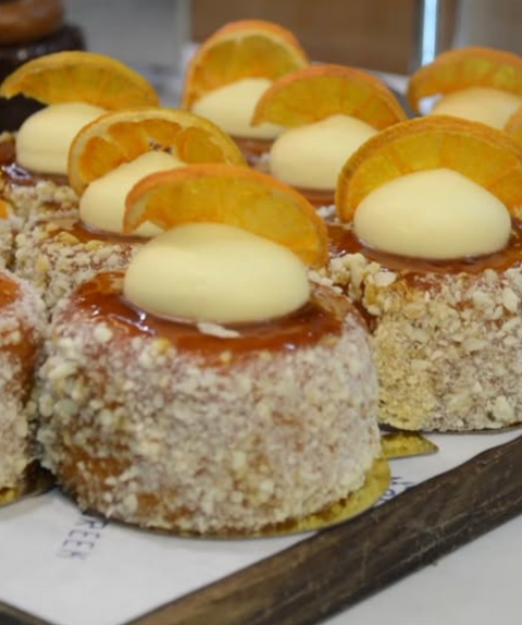 Flourless Orange Cakes