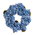 Luxe Blue Hydragea Wreath