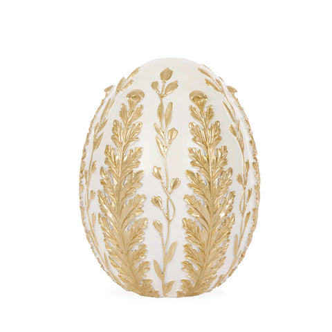 Large Gold Baroque Egg