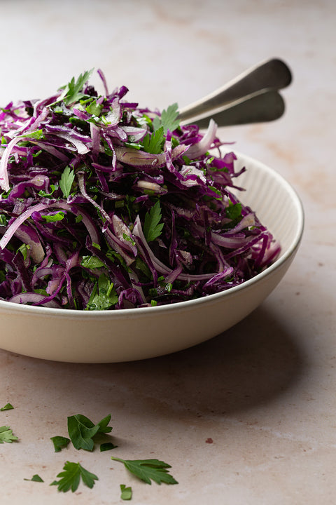 Red Cabbage Salad