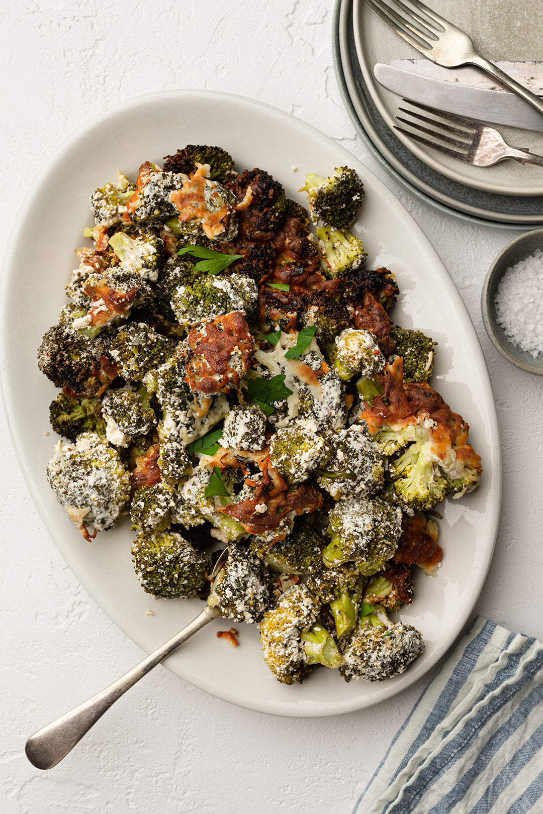 Broccoli, Cheese & Yoghurt Salad